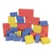 Kaplan Early Learning Company Cardboard Brick Block Large Building Set - 44 Pieces